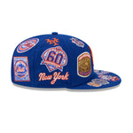 New Era - 59FIFTY - ALL OVER - New York Mets - Blue - Headz Up 