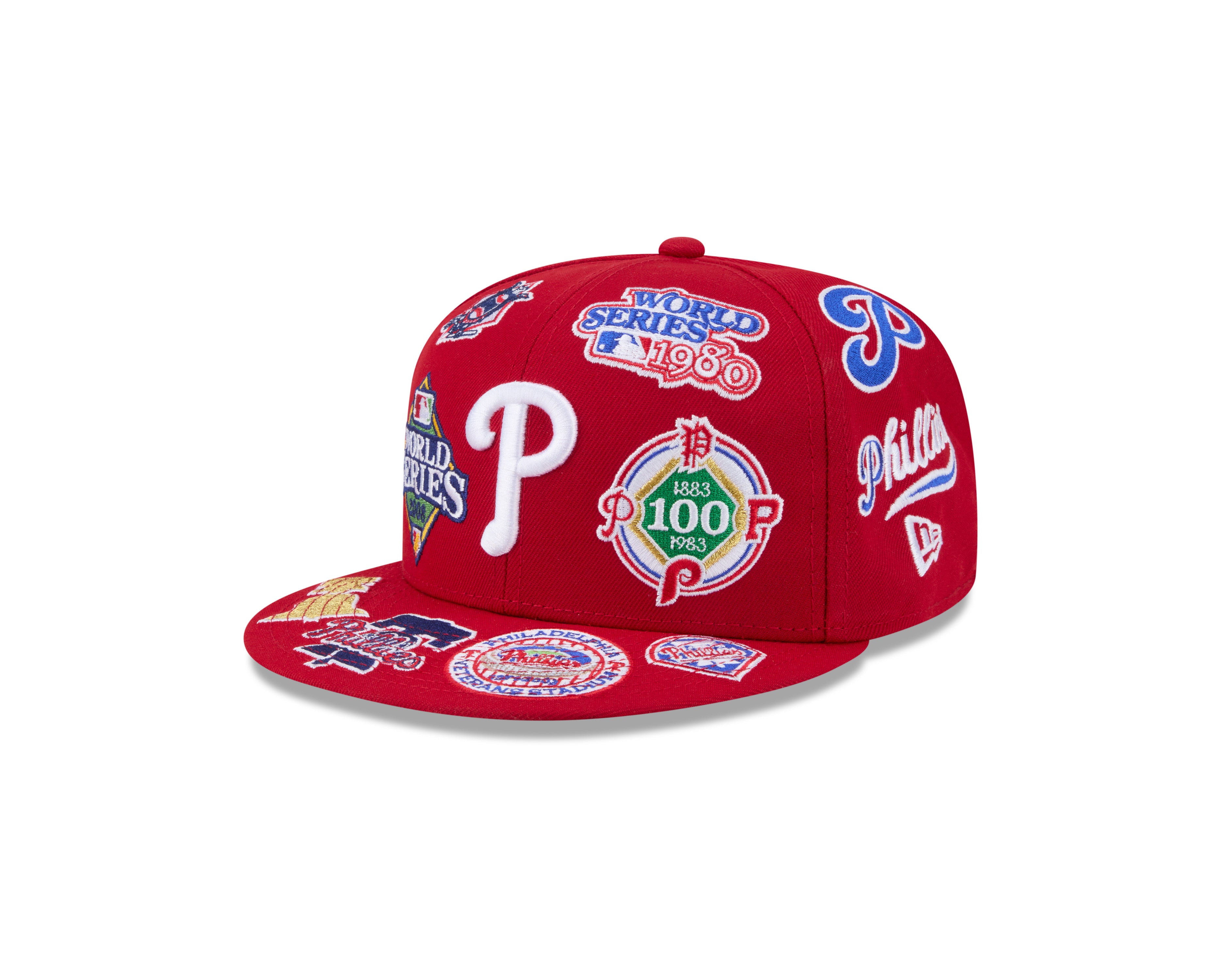 New Era - 59FIFTY - ALL OVER - Philadelphia Phillies - Red - Headz Up 