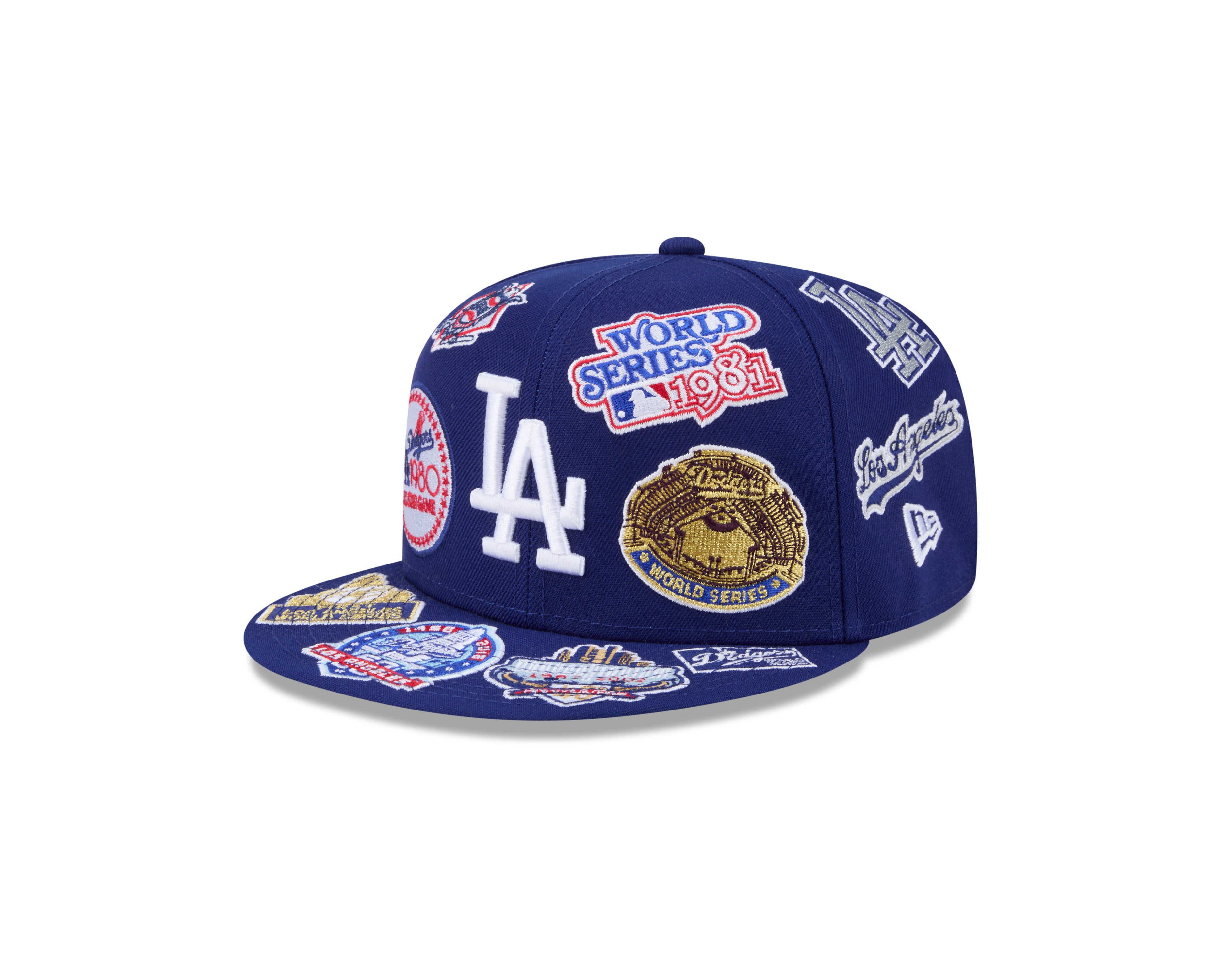 New Era - 59FIFTY - ALL OVER - Los Angeles Dodgers - Blue - Headz Up 