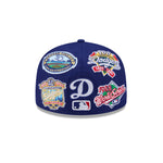 New Era - 59FIFTY - ALL OVER - Los Angeles Dodgers - Blue - Headz Up 