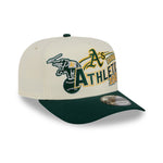 New Era - 9FIFTY A-Frame Snapback - Classics - Oakland Athletics - Chrome/Green - Headz Up 