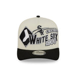 New Era - 9FIFTY A-Frame Snapback - Classics - Chicago White Sox - Chrome/Black - Headz Up 