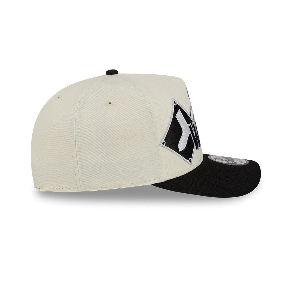 New Era - 9FIFTY A-Frame Snapback - Classics - Chicago White Sox - Chrome/Black - Headz Up 