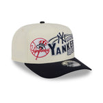 New Era - 9FIFTY A-Frame Snapback - Classics - New York Yankees - Chrome/Navy - Headz Up 