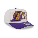 New Era - 9FIFTY A-Frame Snapback - Classics - Los Angeles Lakers - Chrome/Purple - Headz Up 