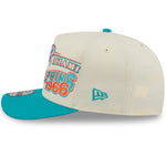 New Era - 9FIFTY A-Frame Snapback - Classics - Miami Dolphins Chrome/Teal - Headz Up 