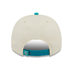 New Era - 9FIFTY A-Frame Snapback - Classics - Miami Dolphins Chrome/Teal - Headz Up 