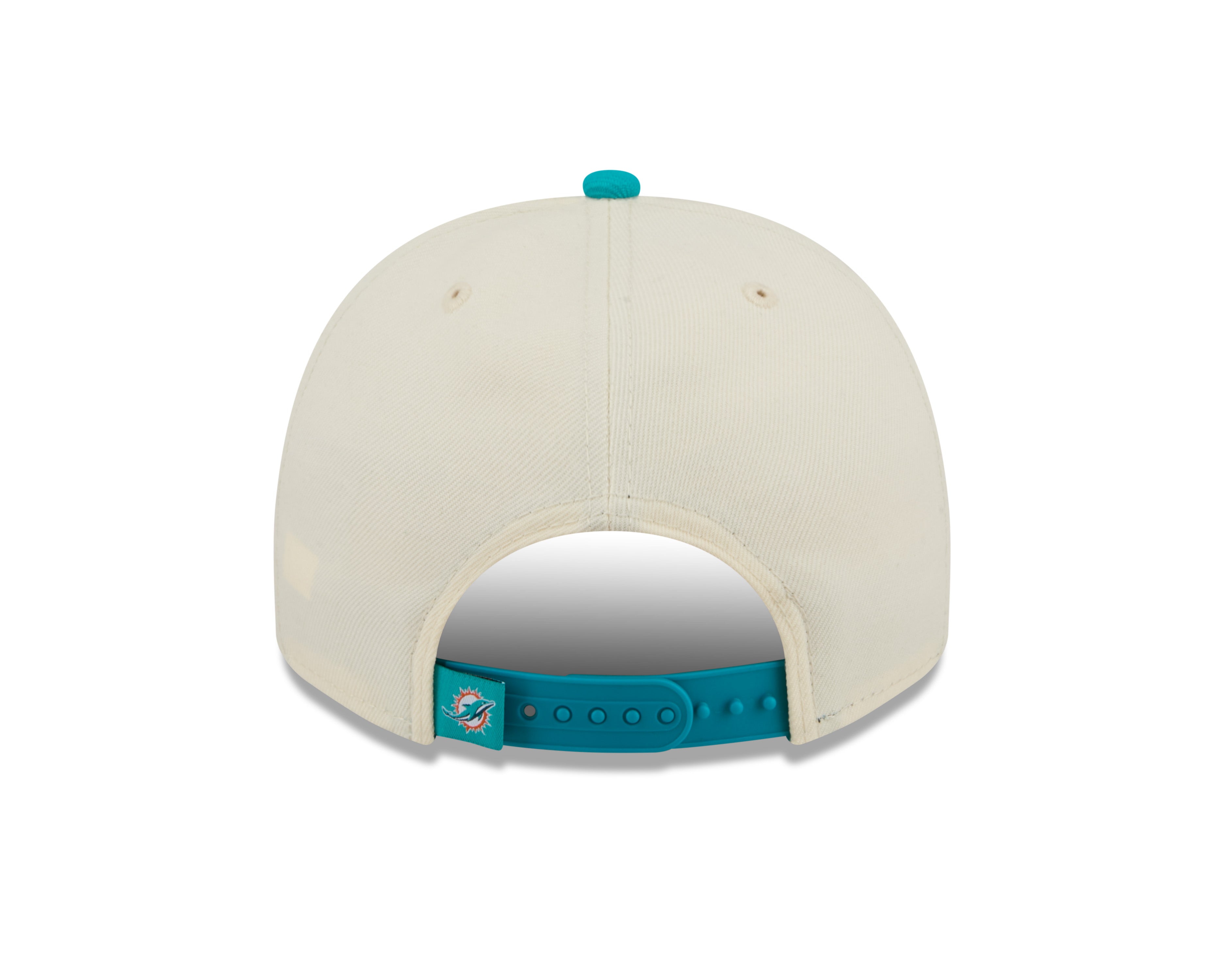 New Era - 9FIFTY A-Frame Snapback - Classics - Miami Dolphins Chrome/Teal - Headz Up 