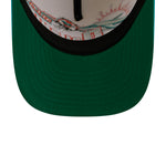 New Era - 9FIFTY A-Frame Snapback - Classics - Miami Dolphins Chrome/Teal - Headz Up 