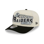 New Era - 9FIFTY A-Frame Snapback - Classics - Las Vegas Raiders - Chrome/Black - Headz Up 