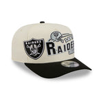 New Era - 9FIFTY A-Frame Snapback - Classics - Las Vegas Raiders - Chrome/Black - Headz Up 