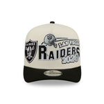 New Era - 9FIFTY A-Frame Snapback - Classics - Las Vegas Raiders - Chrome/Black - Headz Up 