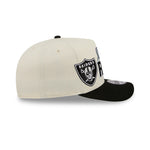 New Era - 9FIFTY A-Frame Snapback - Classics - Las Vegas Raiders - Chrome/Black - Headz Up 
