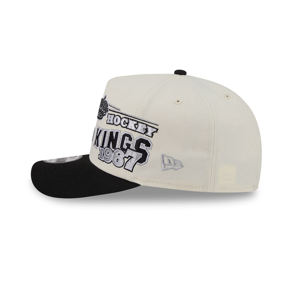 New Era - 9FIFTY A-Frame Snapback - Classics - Los Angeles Kings - Chrome/Black - Headz Up 