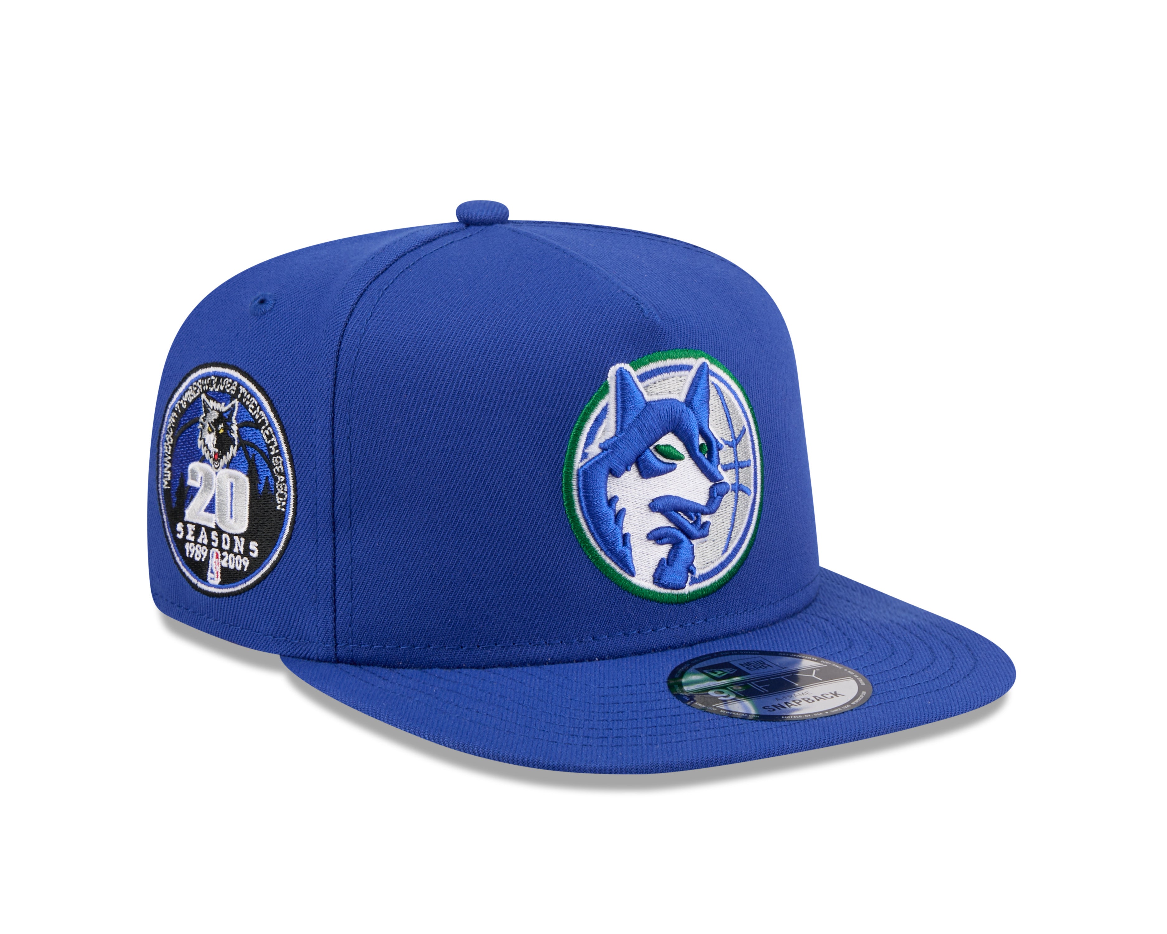 New Era - 9FIFTY A-Frame Snapback - Minnesota Timberwolves - Hardwood ...