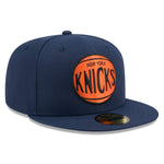 New Era - 59FIFTY Fitted Cap - New York Knicks - Hardwood Classic - Navy - Headz Up 