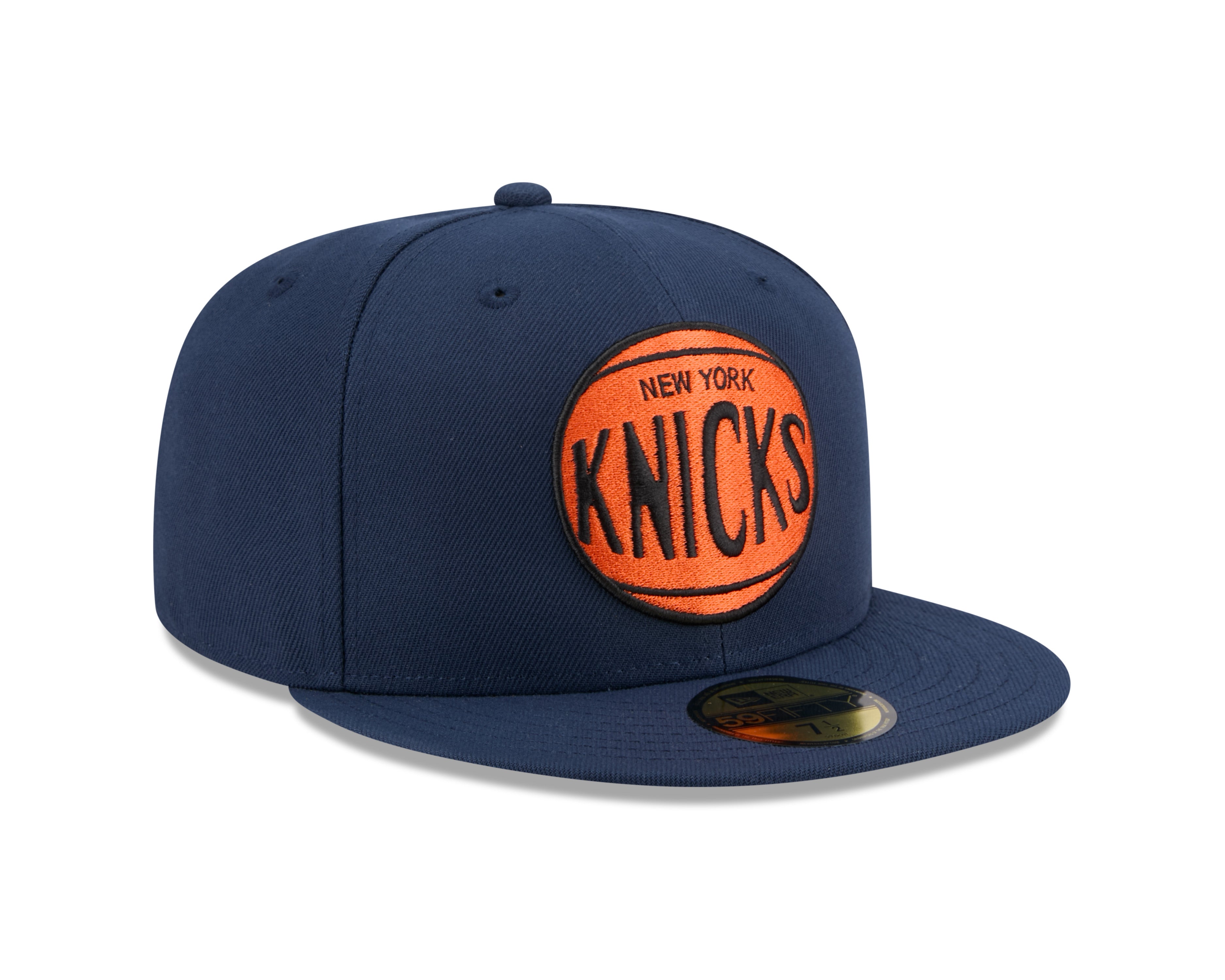 New Era - 59FIFTY Fitted Cap - New York Knicks - Hardwood Classic - Navy - Headz Up 