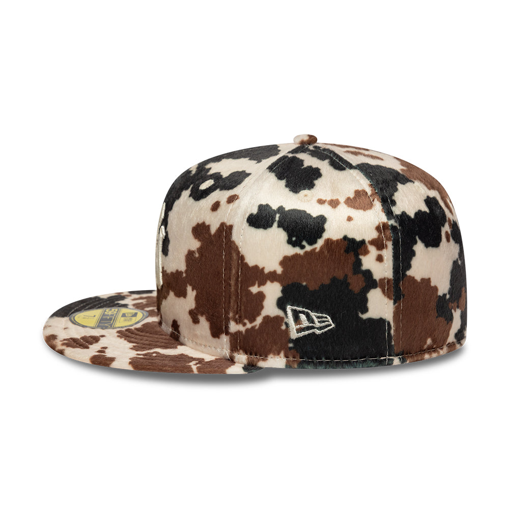 New Era - 59FIFTY Fitted Cap - Animal Print - New York Yankees - Cow - Headz Up 