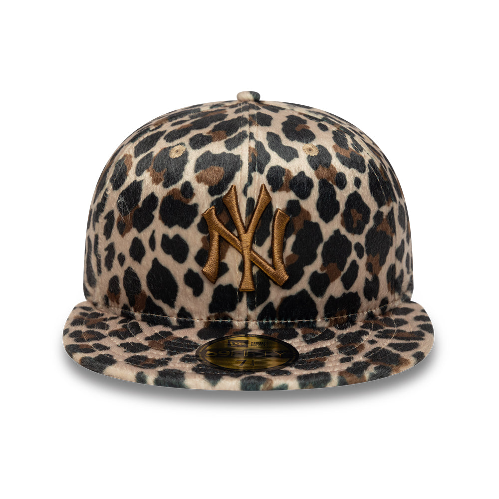 New Era - 59FIFTY Fitted Cap - Animal Print - New York Yankees - Leopard - Headz Up 