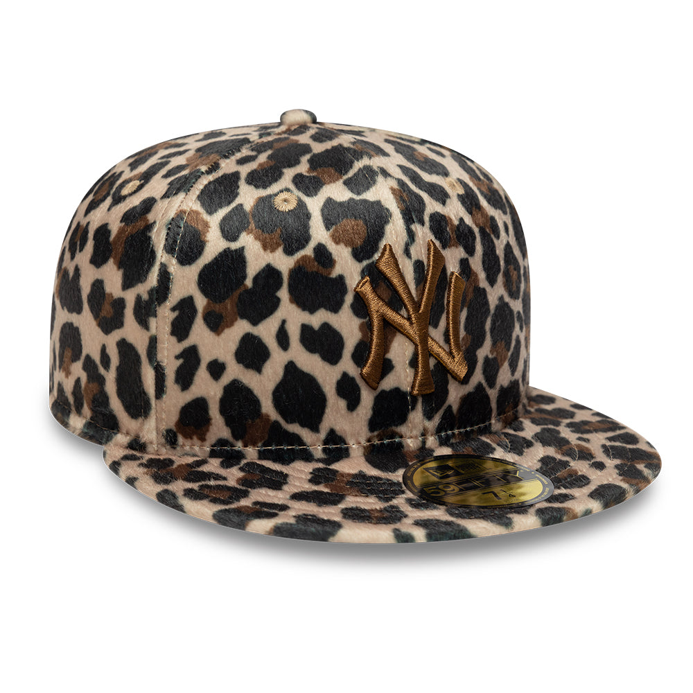New Era - 59FIFTY Fitted Cap - Animal Print - New York Yankees - Leopard - Headz Up 