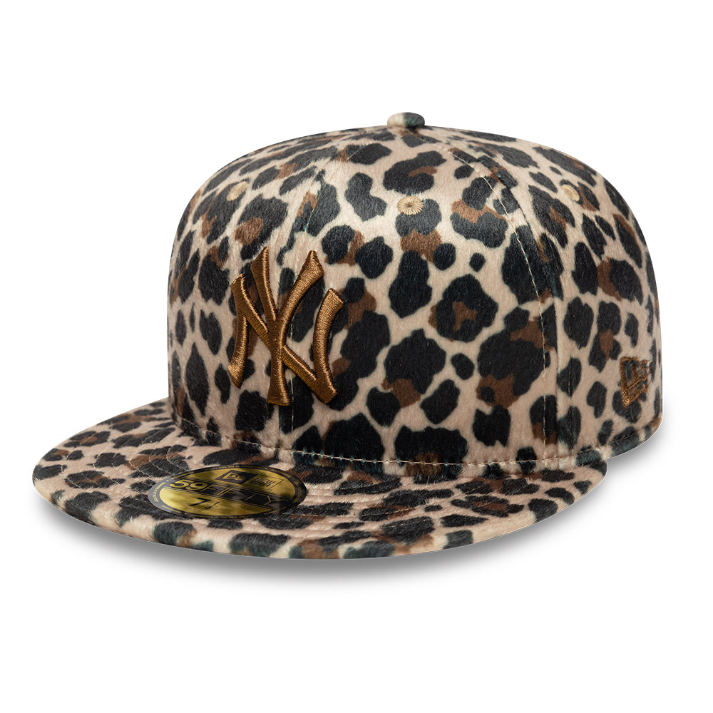 New Era - 59FIFTY Fitted Cap - Animal Print - New York Yankees - Leopard - Headz Up 