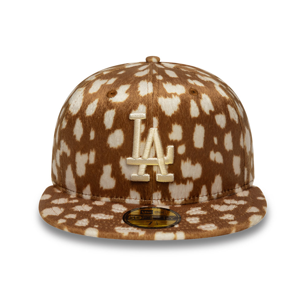 New Era - 59FIFTY Fitted Cap - Animal Print - Los Angeles Dodgers - Deer - Headz Up 
