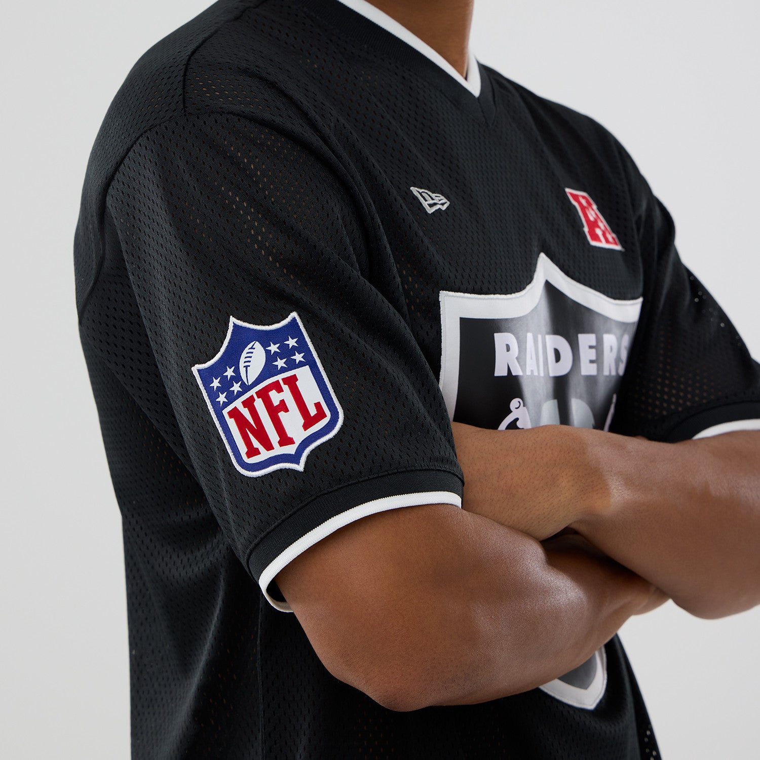 New Era - NFL Oversize Mesh Tee - Las Vegas Raiders - Headz Up 