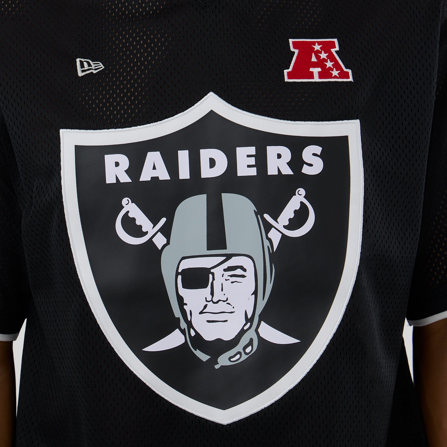 New Era - NFL Oversize Mesh Tee - Las Vegas Raiders - Headz Up 