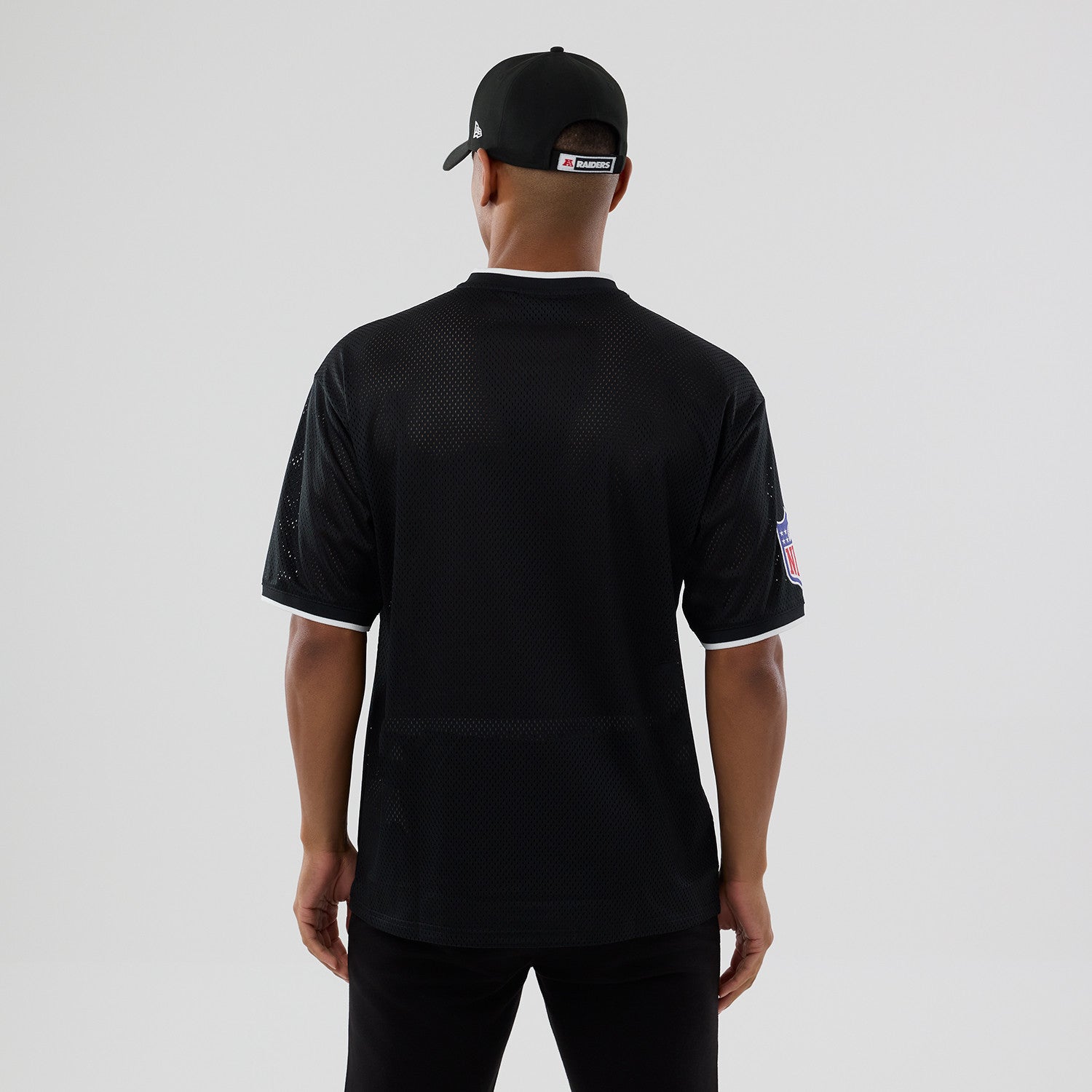 New Era - NFL Oversize Mesh Tee - Las Vegas Raiders - Headz Up 