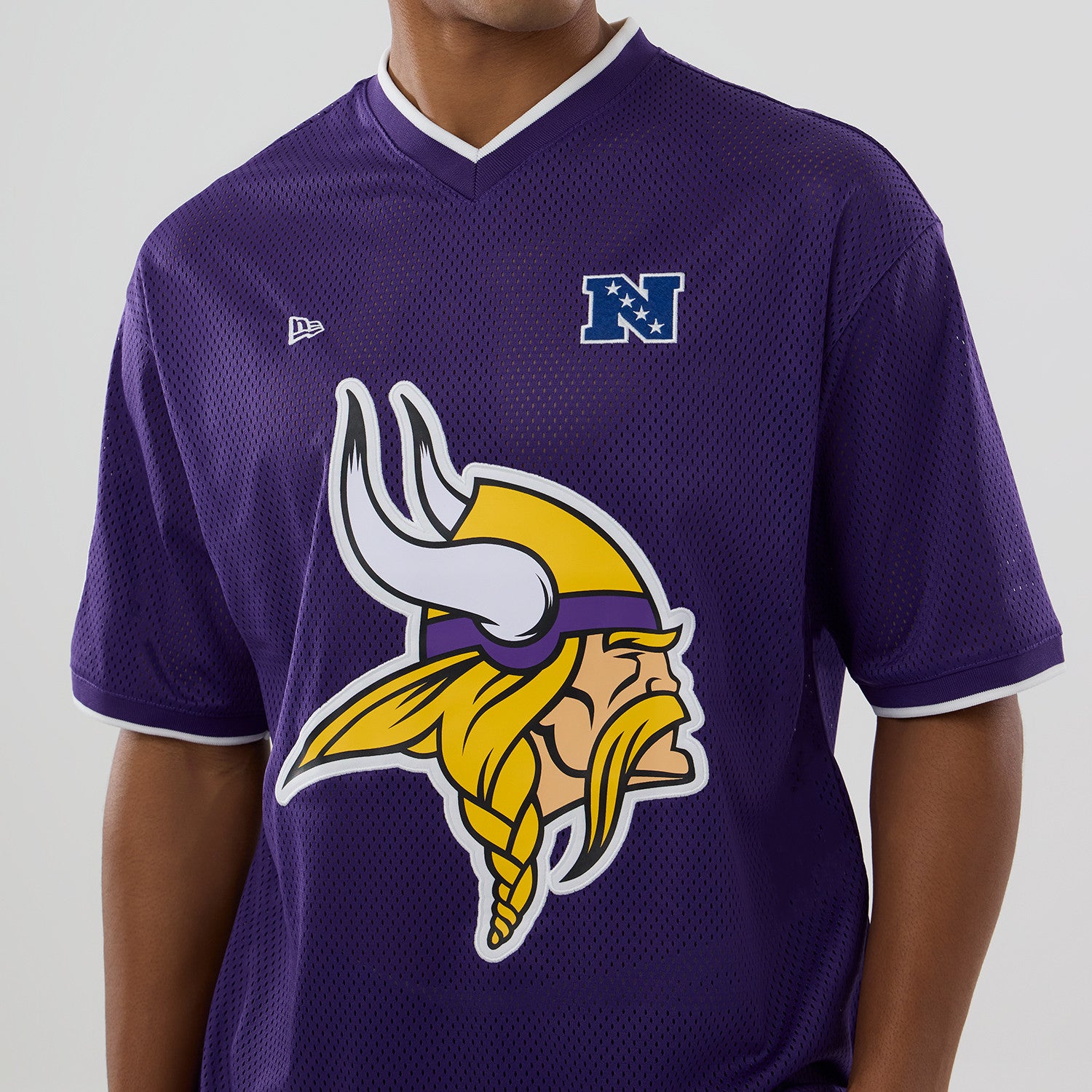 New Era - NFL Oversize Mesh Tee - Minnesota Vikings - Headz Up 