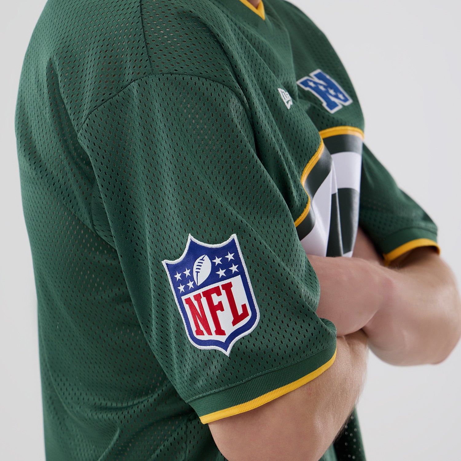 New Era - NFL Oversize Mesh Tee - Green Bay Packers - Headz Up 