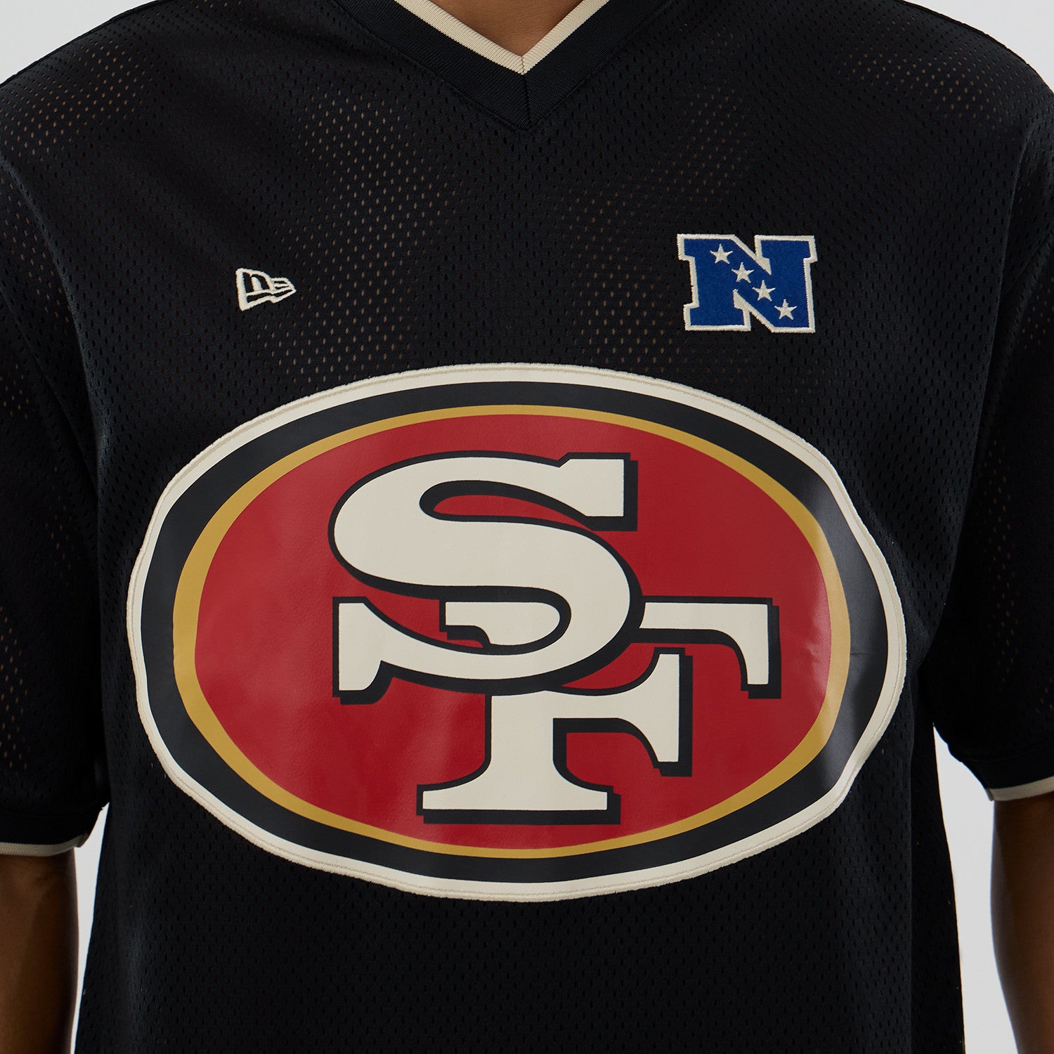 New Era - NFL Oversize Mesh Tee - San Francisco 49ers - Headz Up 