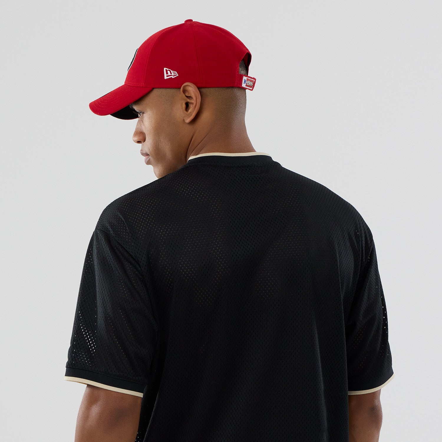 New Era - NFL Oversize Mesh Tee - San Francisco 49ers - Headz Up 