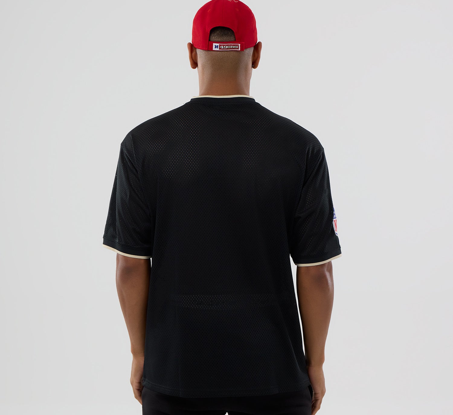 New Era - NFL Oversize Mesh Tee - San Francisco 49ers - Headz Up 