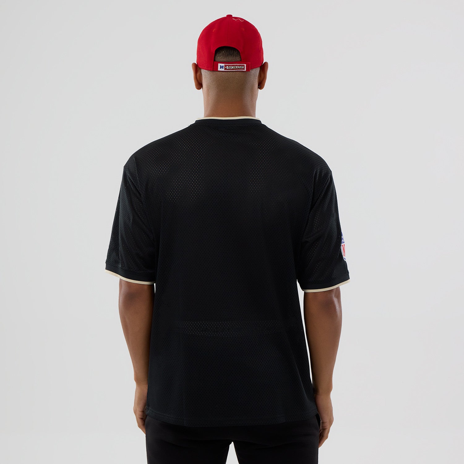 New Era - NFL Oversize Mesh Tee - San Francisco 49ers - Headz Up 