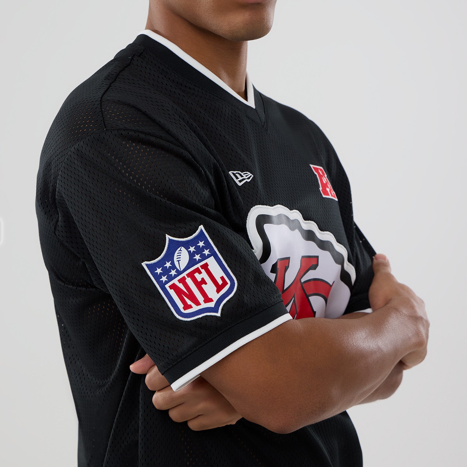 New Era - NFL Oversize Mesh Tee - Kansas City Chiefs - Headz Up 