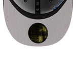 Sort New Era 59FIFTY Fitted Cap med Los Angeles Dodgers logo, synlig foran, velegnet til fans og samlere