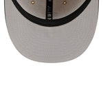 Sort New Era 59FIFTY fitted cap med Oakland Athletics logo og twine-design, justeret pasform og sportsstil