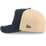 New Era New York Yankees 9FIFTY A-Frame cap i grynet materiale set fra venstre side