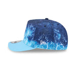 New Era Detroit Tigers 9FIFTY A-Frame snapback cap i pastel blå med MLB Deep Water design, flot og sporty hovedbeklædning