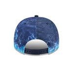 New Era Detroit Tigers 9FIFTY A-Frame snapback cap i pastelblå med MLB Deep Water logo, sports- og baseball-inspireret hovedbeklædning