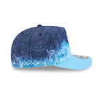 New Era New York Mets 9FIFTY A-Frame Snapback cap i pastelblå med MLB Deep Water design, sportsminde og justerbart fit