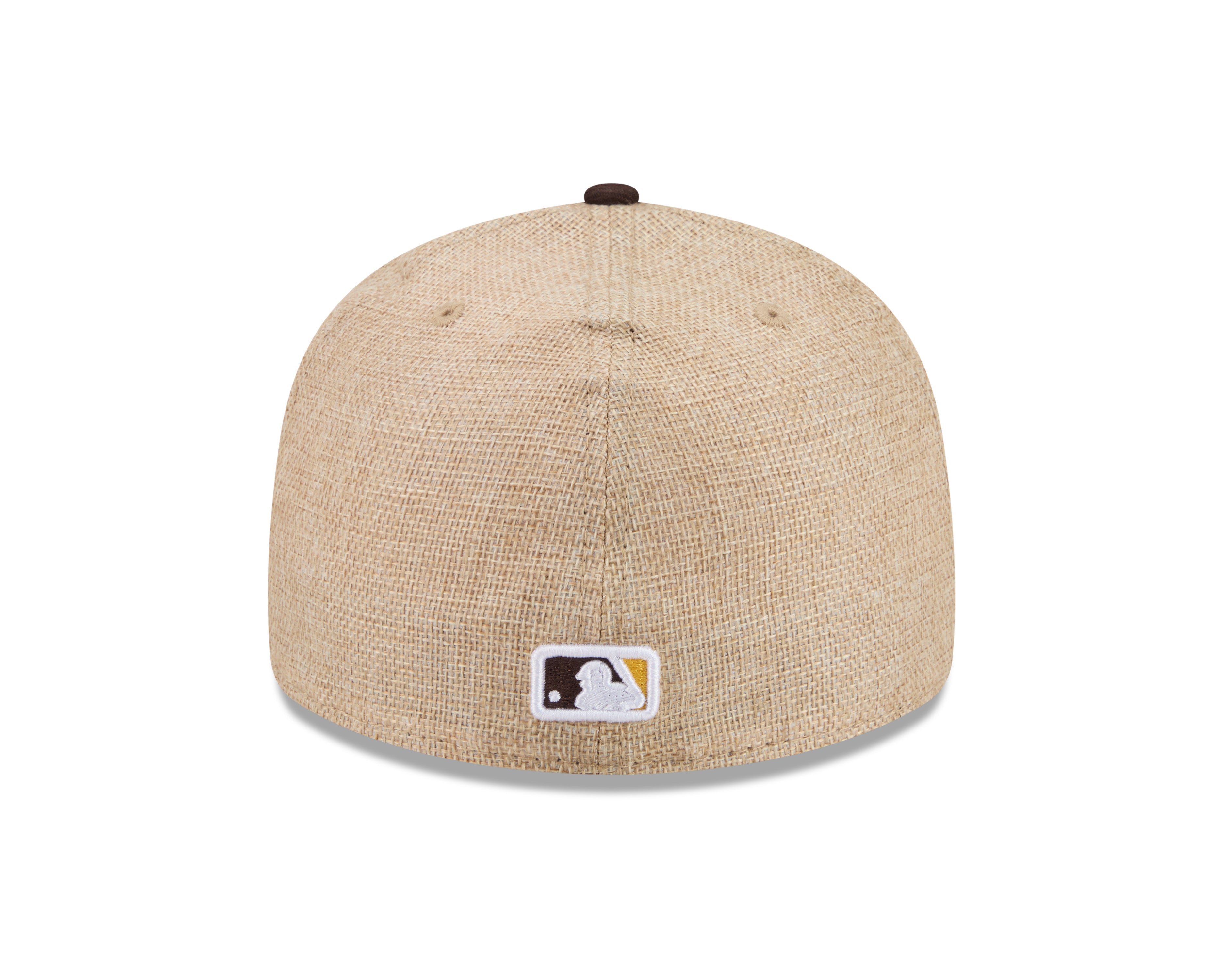 New Era 59FIFTY fitted cap med San Diego Padres logo i TWINE-farve, klassisk baseballkasket med flad top og justerbar pasform