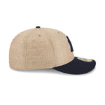 New Era 59FIFTY fitted cap med Yankees logo i twine-material, sort og grå farve, afslappet sportstil