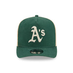 New Era Oakland Athletics 9FIFTY A-Frame cap i grå med logo, justerbart snit og sporty design
