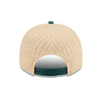 New Era Oakland Athletics 9FIFTY A-Frame cap i grenet stof med flat skygge og justerbar rem, sportstil til fans.