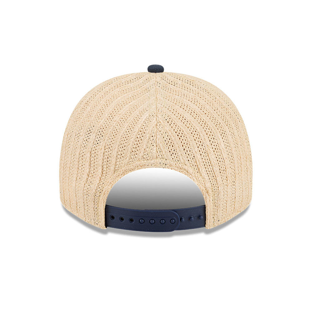 New Era Detroit Tigers 9FIFTY A-Frame grånet cap med justerbart stykke og logo foran, afsluttet med flad visir.