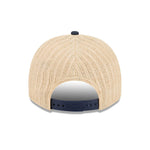New Era Detroit Tigers 9FIFTY A-Frame grånet cap med justerbart stykke og logo foran, afsluttet med flad visir.