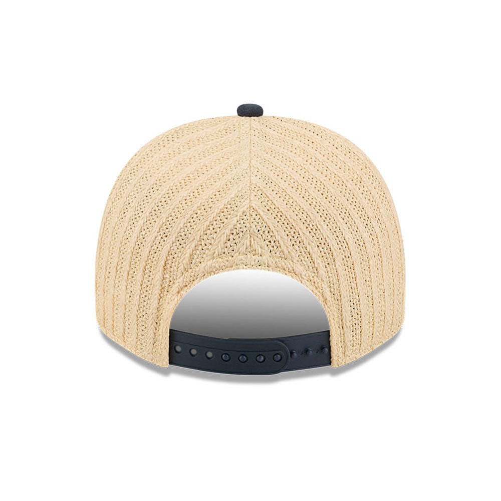 New Era Boston Red Sox 9FIFTY A-Frame kasket i grained materiale, sporty baseball cap med teamlogo.