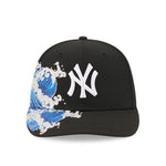 Sort New Era New York Yankees 9FIFTY A-Frame snapback cap med visurf og logo foran, justerbar snapback, afslappet stil